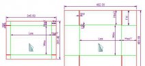 0306 Side Slotted Container with ES Cover - nakres