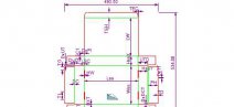 0421 Tray with Self Locking End Wall and Hinged Lid - nakres