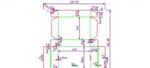 0427 Tray with Self Locking Wall and Locking Ears - nakres