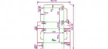 0442 Tray with Notch Lock Corners and Hinged Cover - nakres