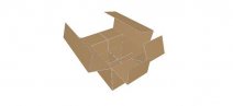 0208 6-Cell Slotted Container - model
