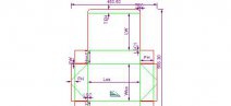 0748 Collapsible Tray with Dust Flaps and Hinged Lid - nakres