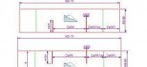 0932 Single Cell Support Partition - nakres